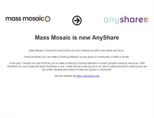 Tablet Screenshot of massmosaic.com